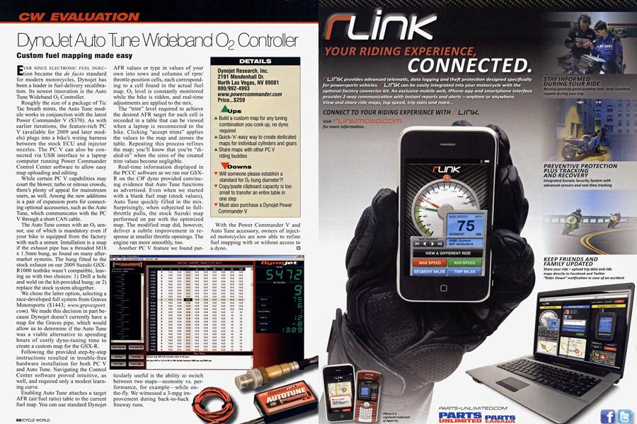 Dynojet Auto Tune Wideband O2 Controller