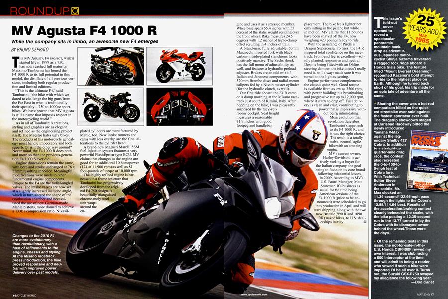 F4 1000 online r mv agusta