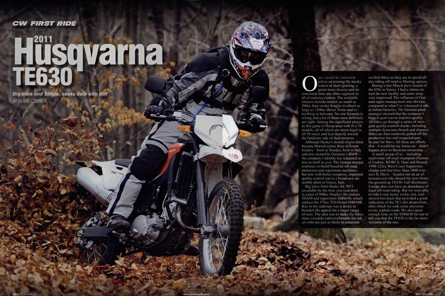 2011 Husqvarna Te630