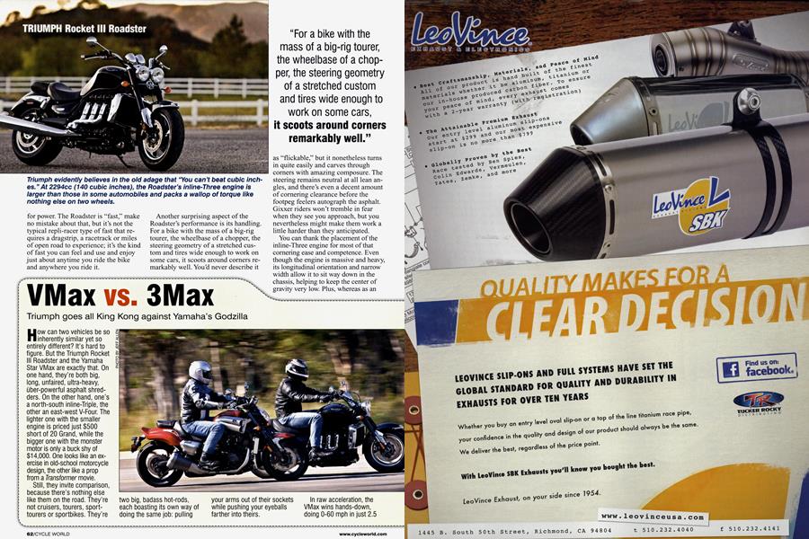 Vmax Vs. 3max