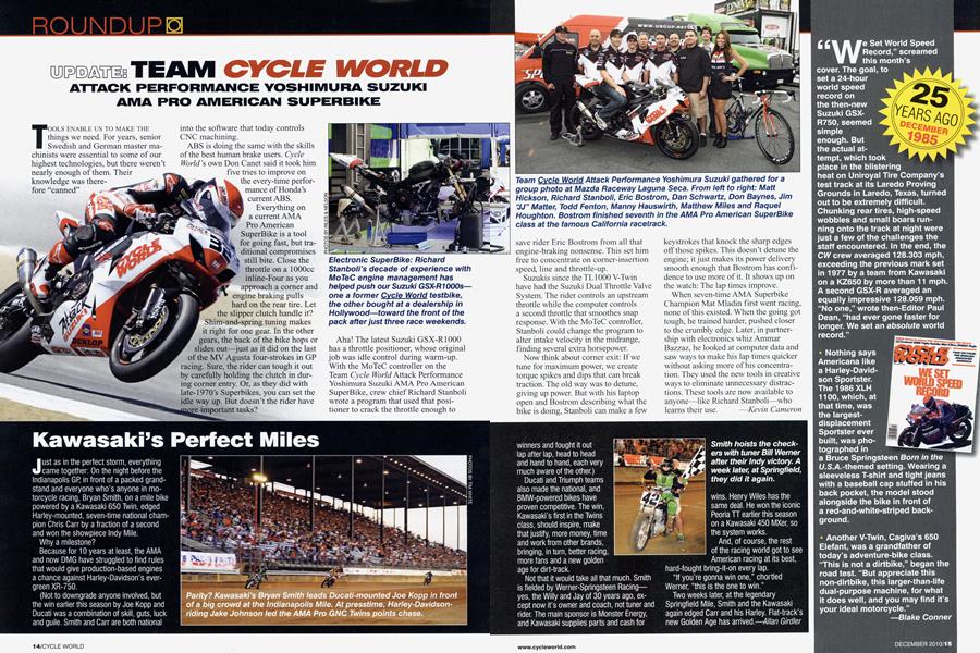 Update: Team Cycle World | Cycle World | DECEMBER '10