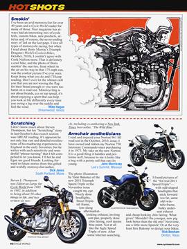 Hotshots, Page: 22 - JANUARY '11 | Cycle World