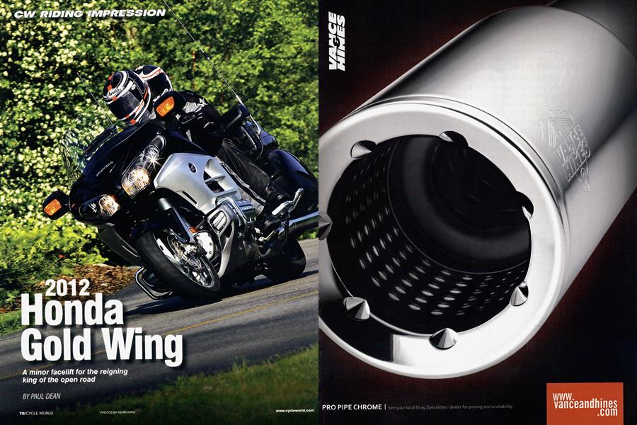 2012 Honda Gold Wing