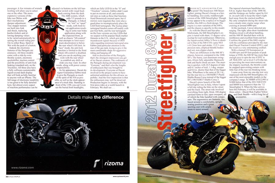 2012 Ducati 848 Streetfighter