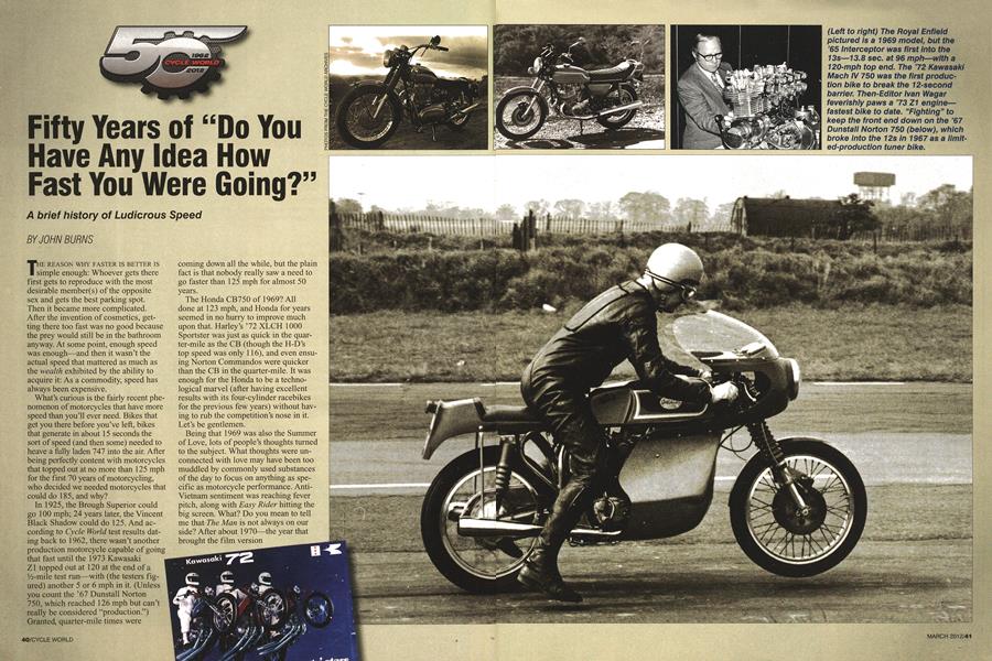 Fifty Years of “do You Have Any Idea How Fast You Were Going?”