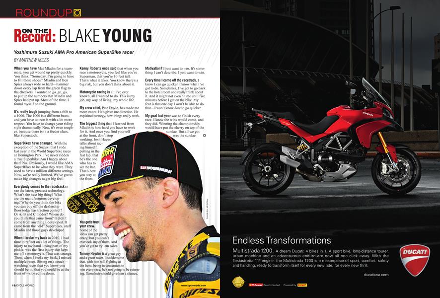 On the Record: Blake Young