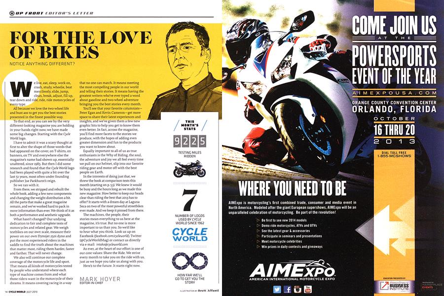 For the Love of Bikes