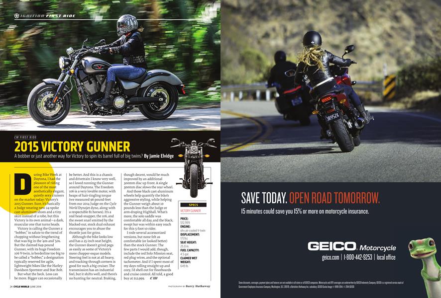 2015 Victory Gunner