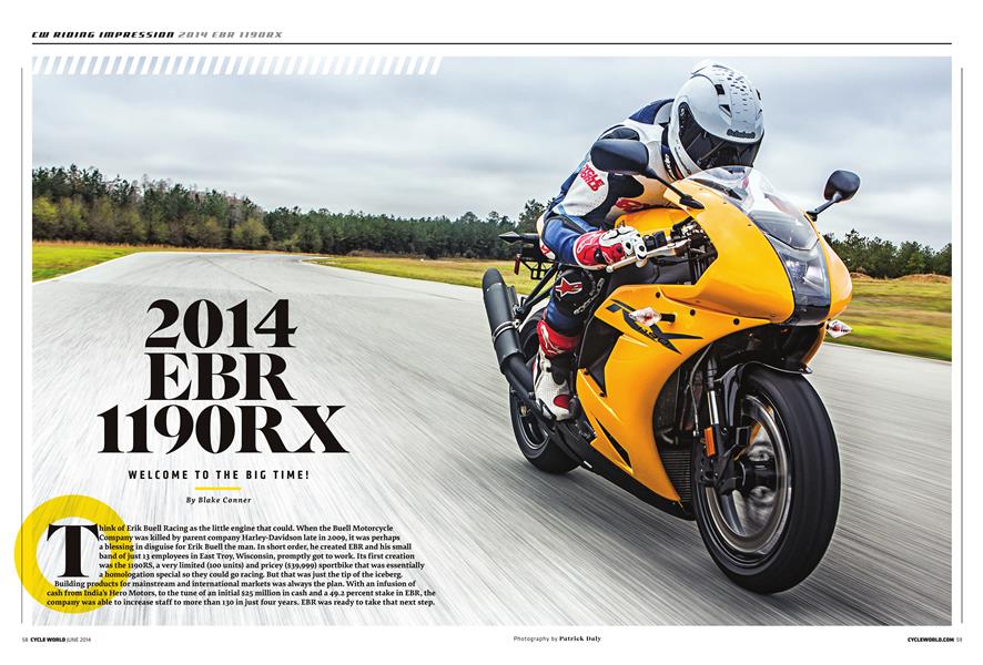 2014 Ebr 1190rx