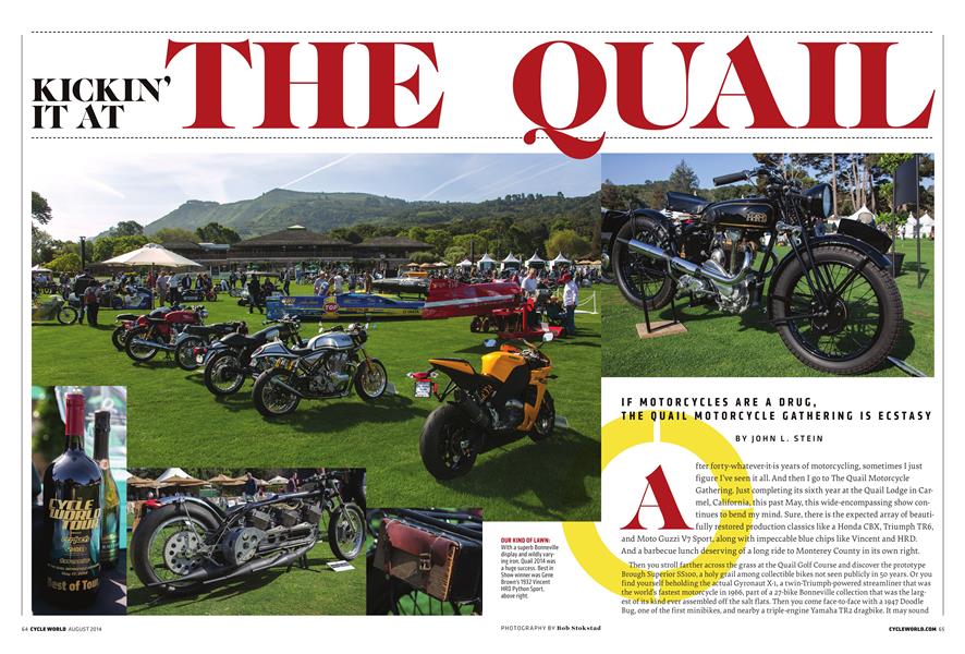 Kickin' It At the Quail