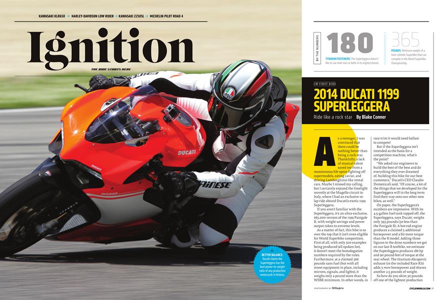 2014 Ducati 1199 Superleggera