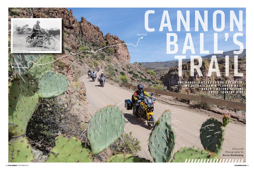 Cannon Ball's Trail