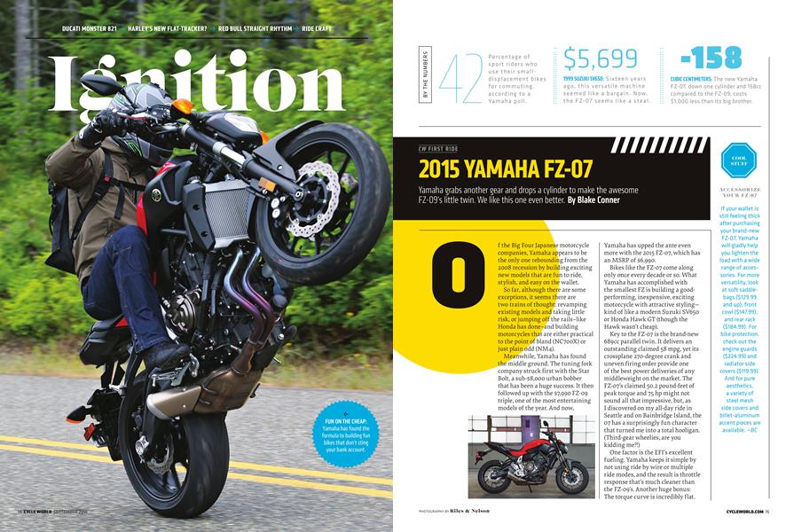 2015 Yamaha Fz-07