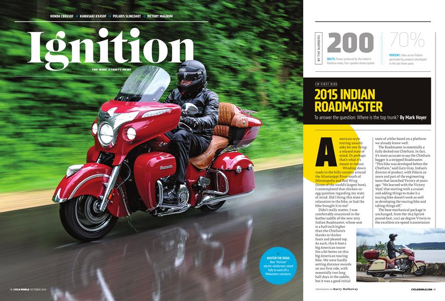 2015 Indian Roadmaster