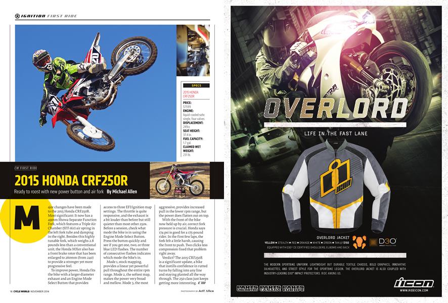 2015 Honda Crf250r