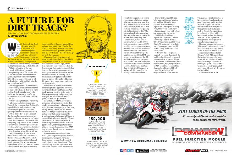 A Future For Dirt Track?