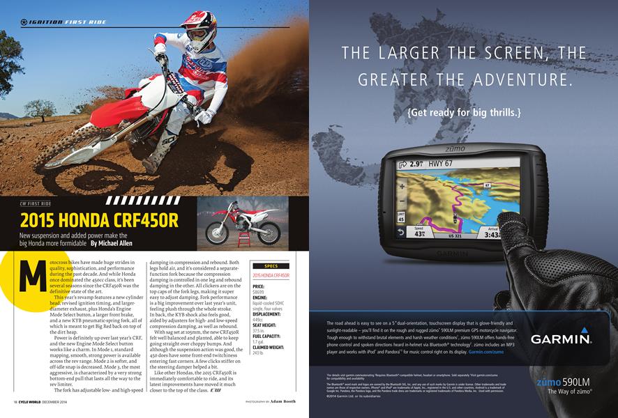 2015 Honda Crf450r