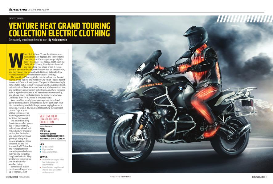 Venture Heat Grand Touring Collection Electric Clothing