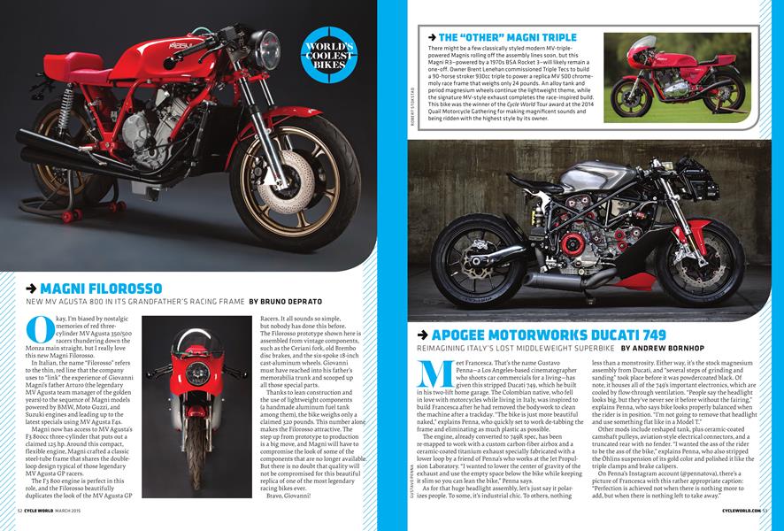Apogee Motorworks Ducati 749