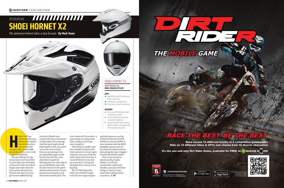 Shoei Hornet X2