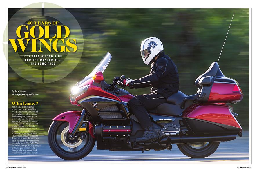 40 Years of Gold Wings