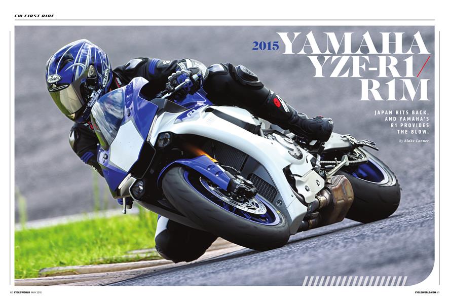 2015 Yamaha Yzf-R1/r1m
