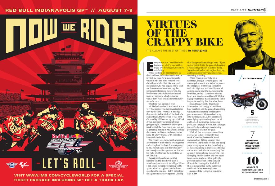 Virtues of the Crappy Bike