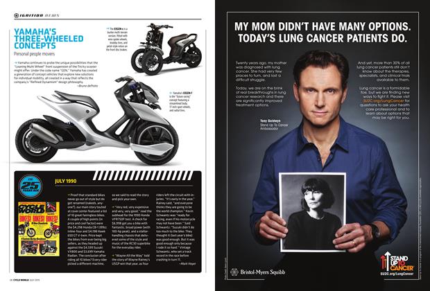 Yamaha's Three-Wheeled Concepts