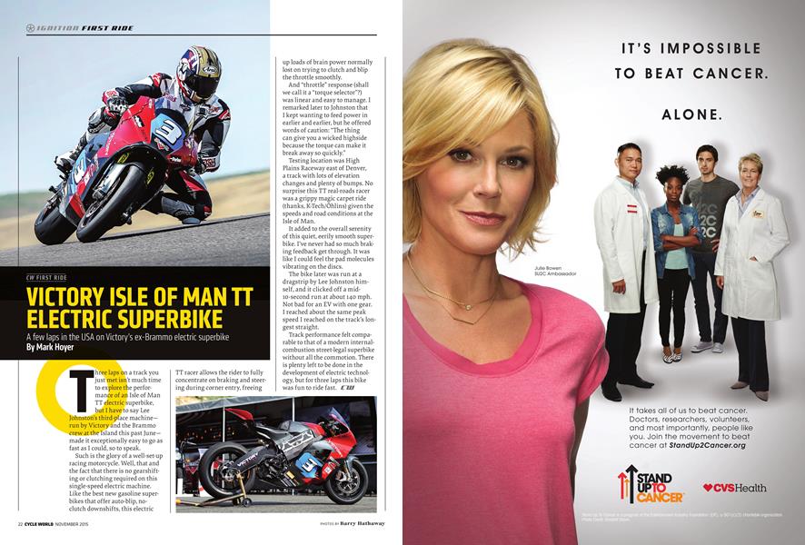 Victory Isle of Man Tt Electric Superbike