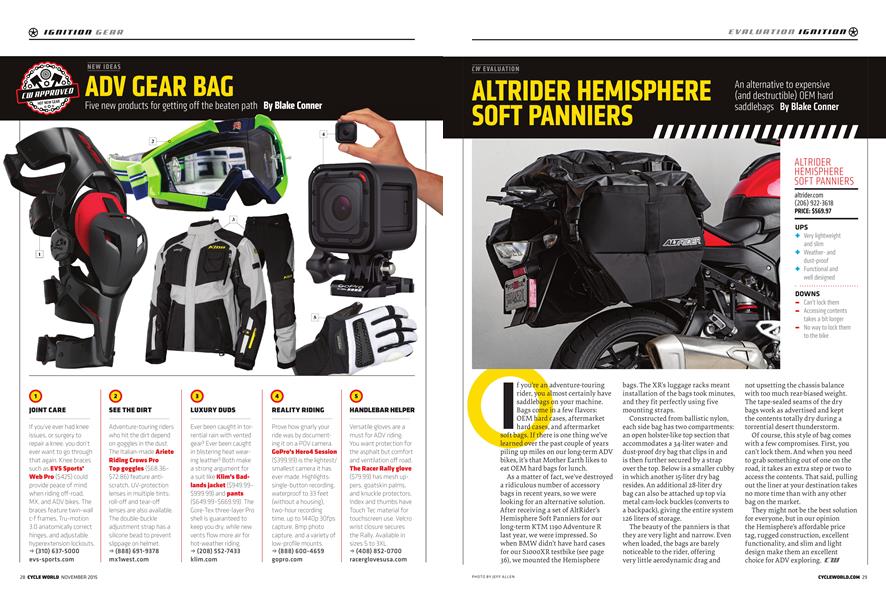 New Ideas Adv Gear Bag