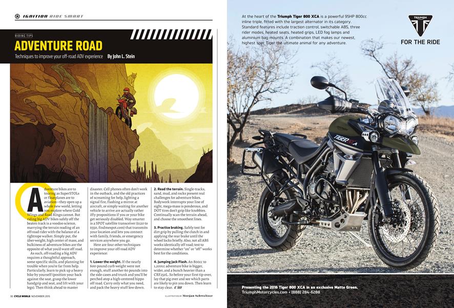 Riding Tips Adventure Road