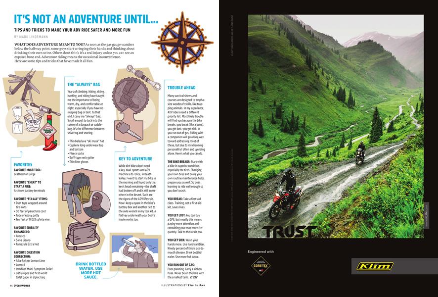 It's Not An Adventure Until...