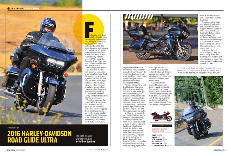 2016 Harley-Davidson Road Glide Ultra