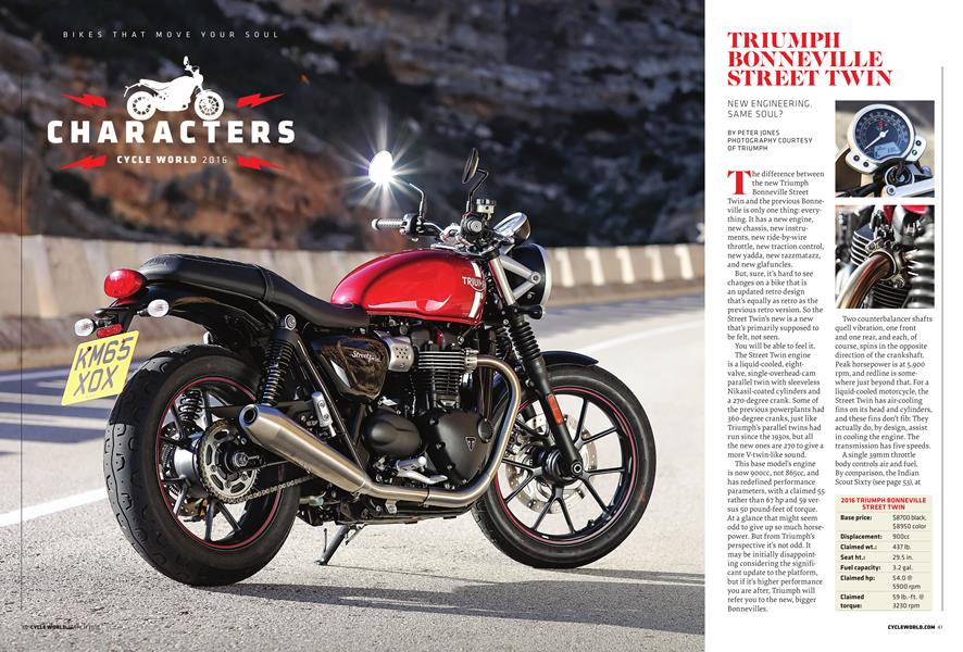 Triumph Bonneville Street Twin