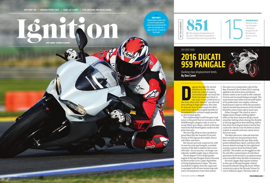 2016 Ducati 959 Panigale