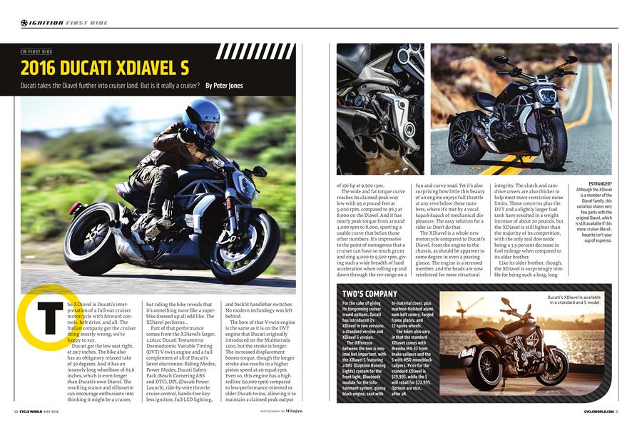 2016 Ducati Xdiavel S