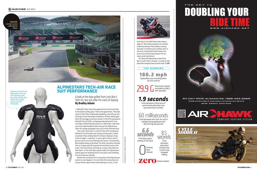 Alpinestars Tech-Air Race Suit Performance