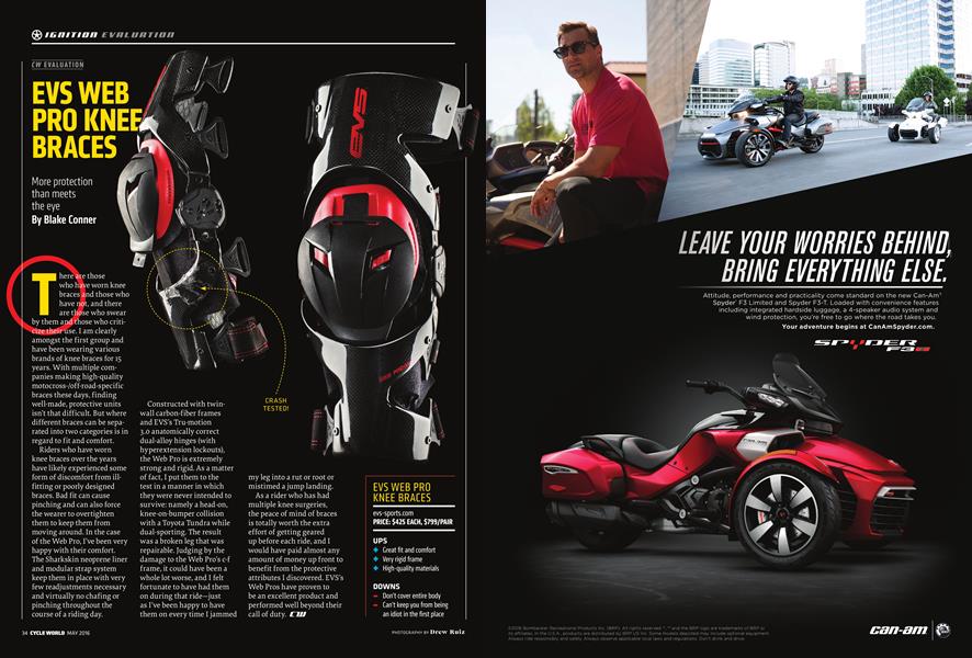 Evs Web Pro Knee Braces