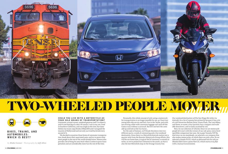 Two-Wheeled People Mover