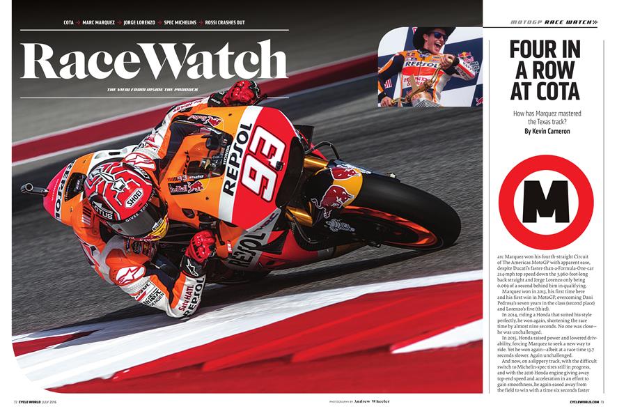 Four In A Row At Cota