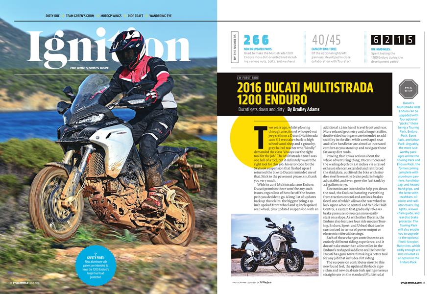 2016 Ducati Multistrada 1200 Enduro