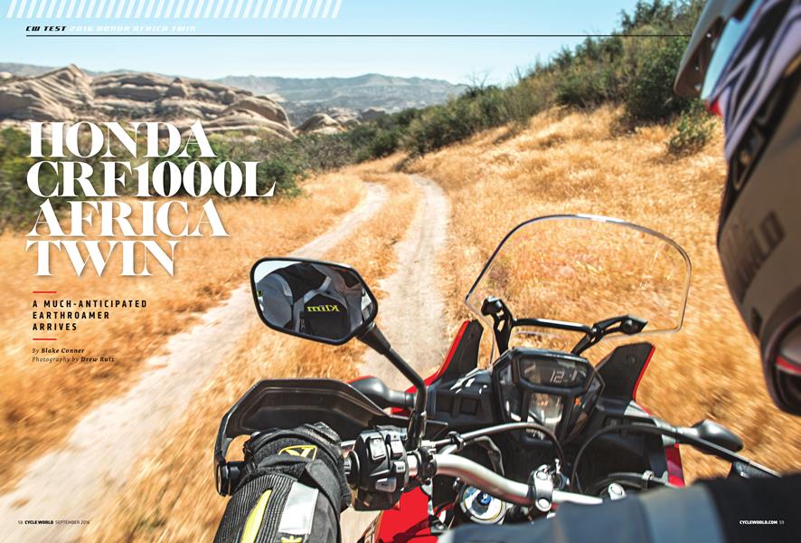 Honda Crf 1000l Africa Twin