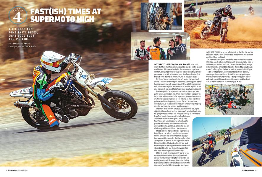 4 Fast(ish) Times At Supermoto High