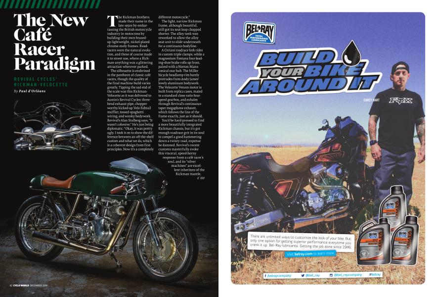 The New Café Racer Paradigm
