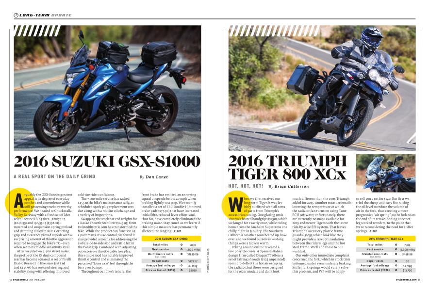 2016 Suzuki Gsx-S1000