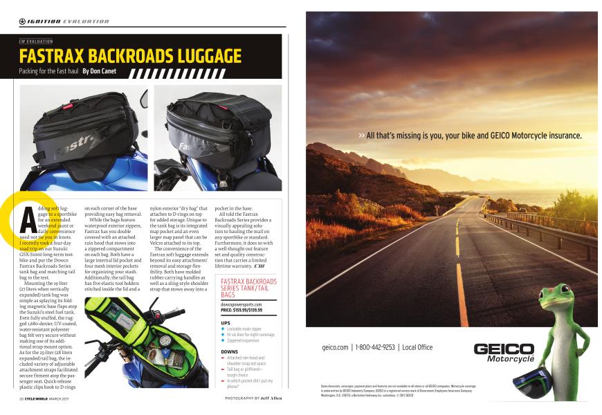 Fastrax Backroads Luggage