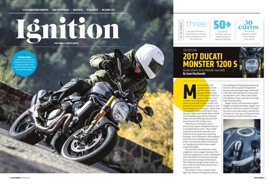 2017 Ducati Monster 1200 S | Cycle World | MARCH 2017