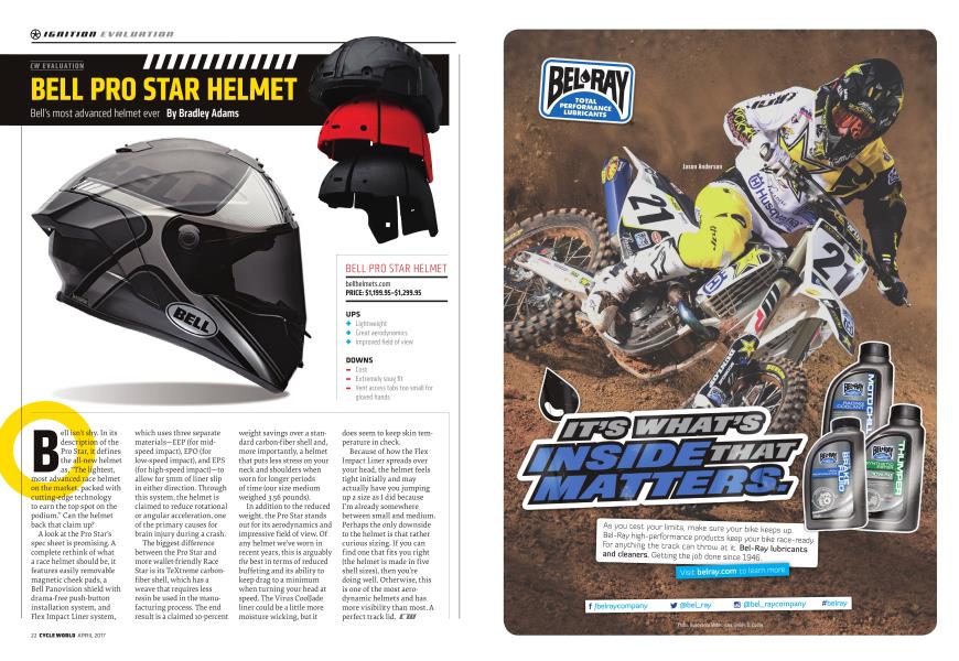Bell Pro Star Helmet