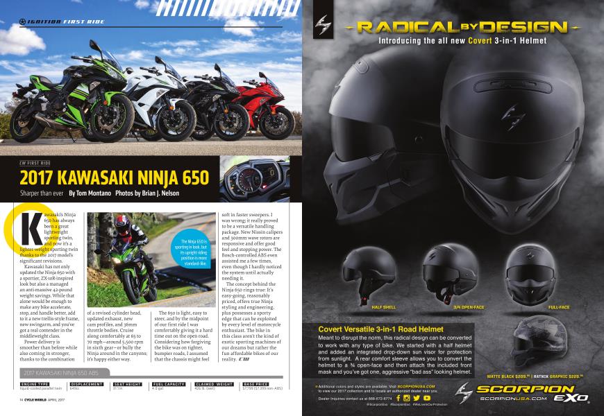 2017 Kawasaki Ninja 650