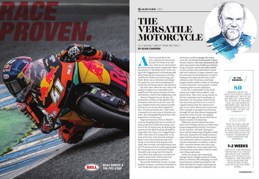 The Versatile Motorcycle